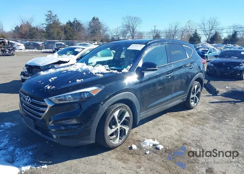 2016 Hyundai Tucson Limited из США, поврежденный, VIN KM8J3CA20GU162836